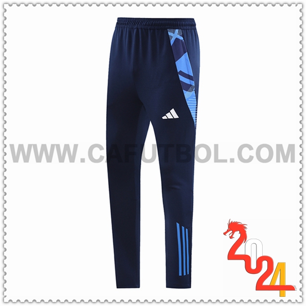 Pantalon Entrenamiento Adidas azul real 2024 2025