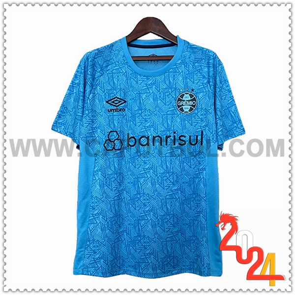 Camiseta Futbol Portero Gremio Azul 2024 2025