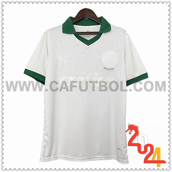 Camiseta Futbol Palmeiras Blanco Edicion especial 2024 2025