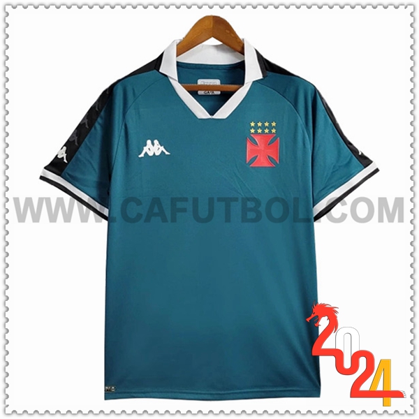 Camiseta Futbol CR Vasco Da Gama Azul 2024 2025