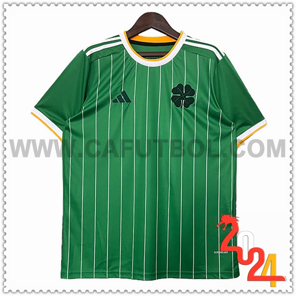 Camiseta Futbol Celtic FC Verde Edicion especial 2024 2025