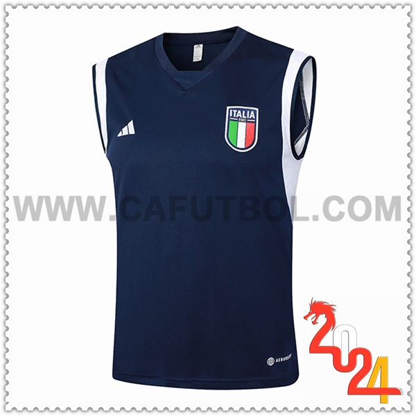 Chalecos De Futbol Italia Azul Oscuro 2024 2025