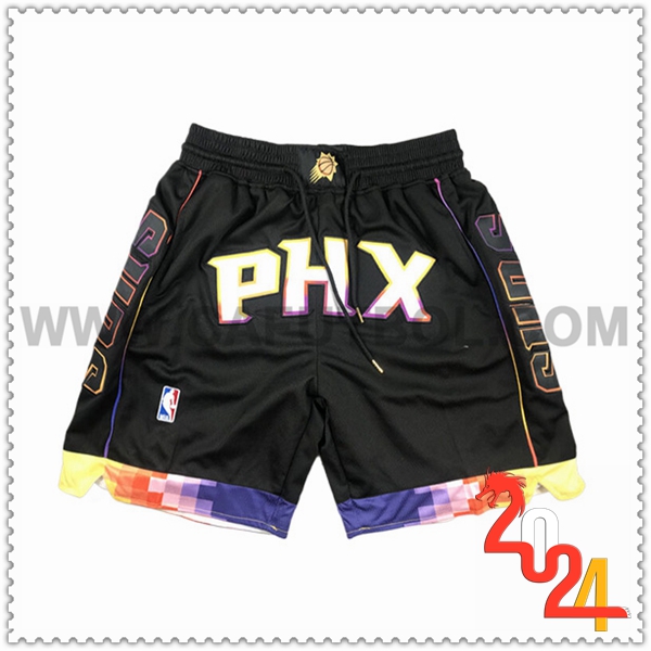 Cortos NBA Phoenix Suns 2024/25 Negro