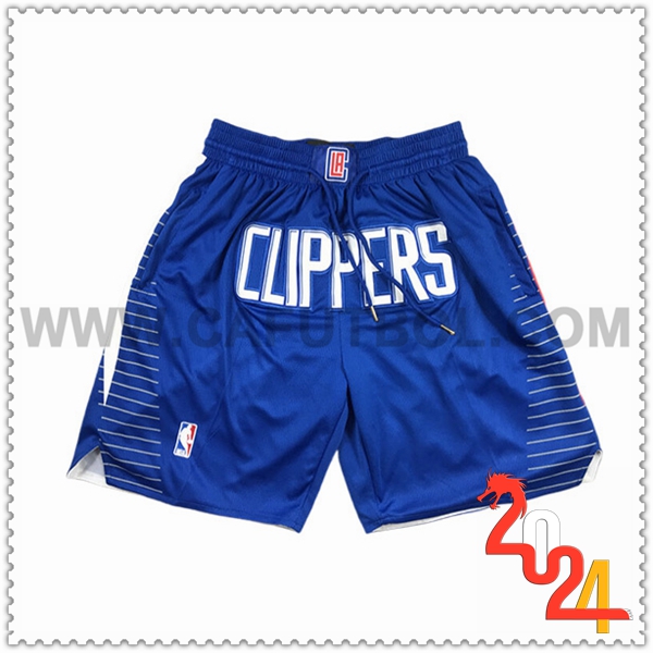 Cortos NBA Los Angeles Clippers 2024/25 Azul