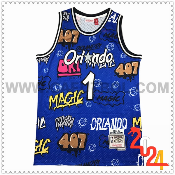 Camisetas De Futbol Orlando Magic (HARDAWAY #1) 2024/25 Azul