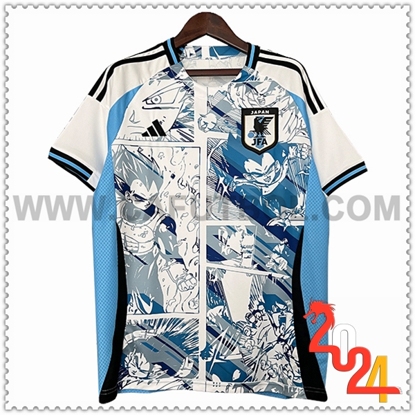 Camiseta Equipo Japon Blanco Special Edition Dragon Ball 2024 2025