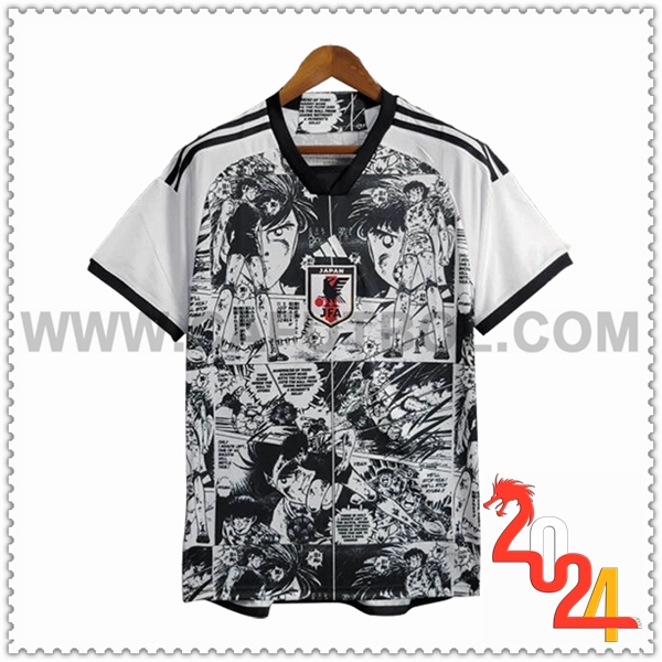 Camiseta Equipo Japon Blanco Special Edition Captain Tsubasa 2024 2025