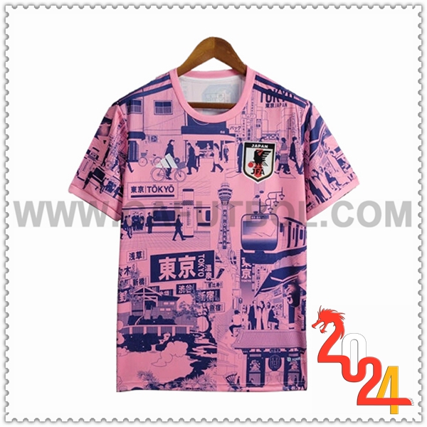 Camiseta Equipo Japon Rosa Edicion especial 2024 2025