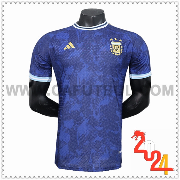 Camiseta Equipo Argentine Azul Edicion especial 2024 2025