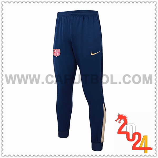 Pantalon Entrenamiento FC Barcelona Azul 2024 2025
