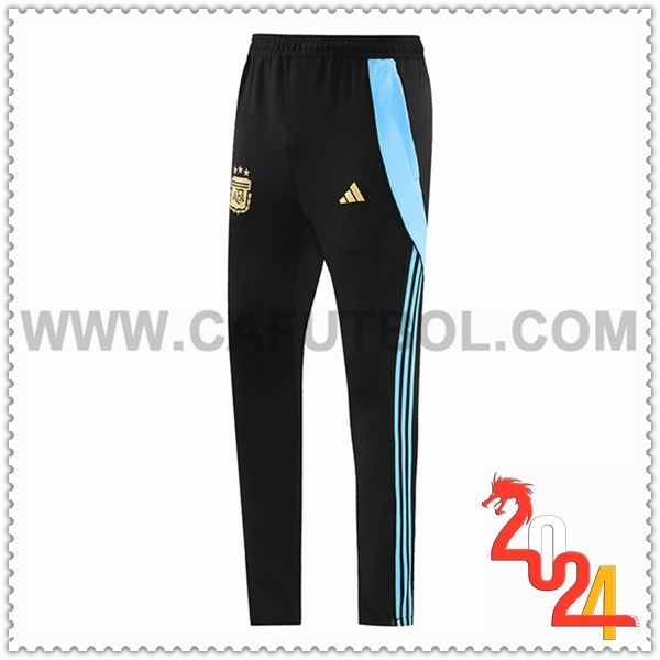 Pantalon Entrenamiento Argentina Negro/Azul 2024 2025 -02