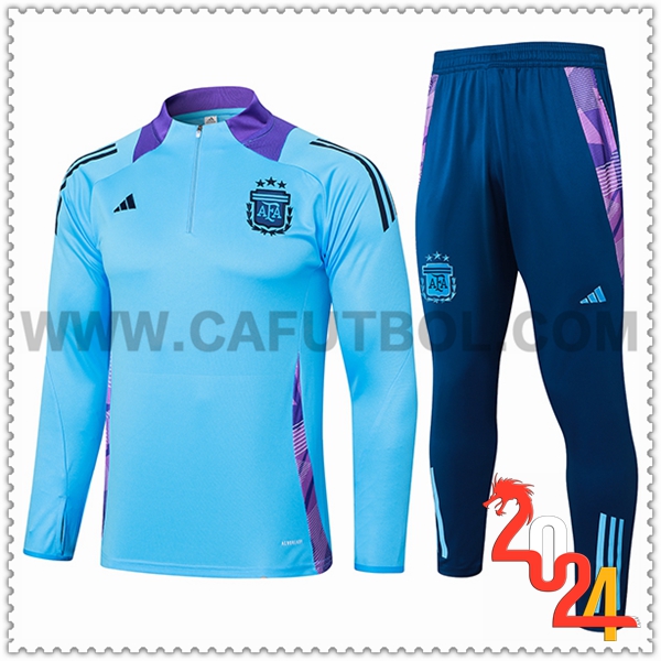 Chandal Futbol Argentina Azul/Violeta 2024 2025