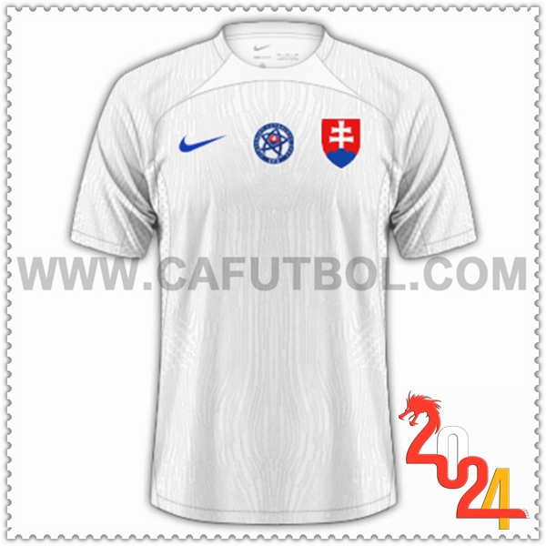 Segunda Camiseta Futbol Eslovaquia Eurocopa 2024