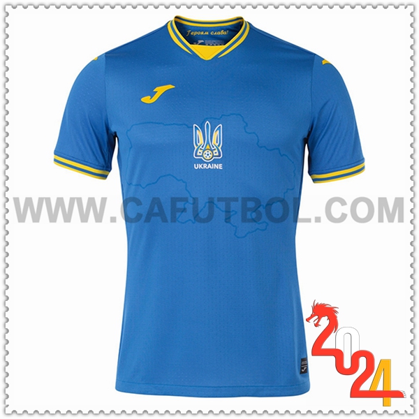 Segunda Camiseta Futbol Ukla Eurocopa 2024