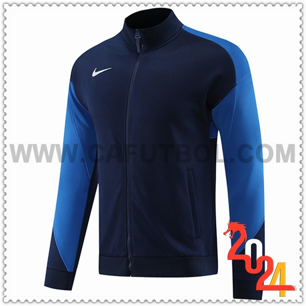 Chaquetas Futbol Nike azul real 2024 2025