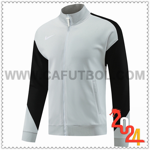 Chaquetas Futbol Nike Gris/Negro 2024 2025