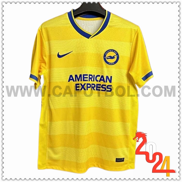 Segunda Camiseta Futbol Brighton 2024 2025