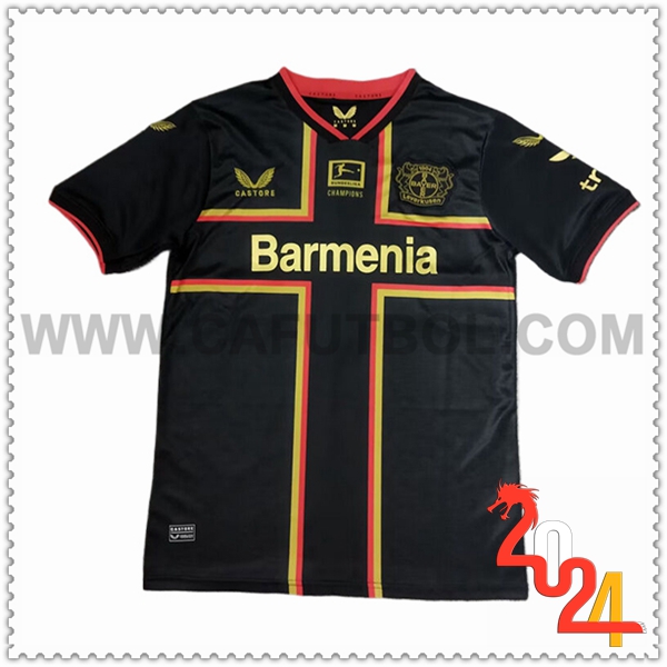 Camiseta Futbol Leverkusen Negro Edicion especial 2024 2025