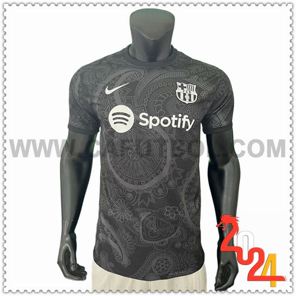 Camiseta Futbol FC Barcelona Negro Edicion especial 2024 2025