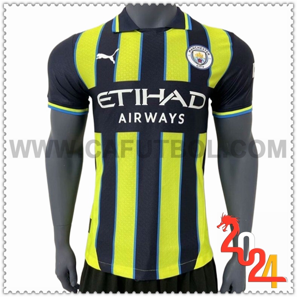 Segunda Camiseta Futbol Manchester City 2024 2025