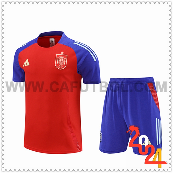 Camiseta Entrenamiento España Rojo/Ble 2024 2025