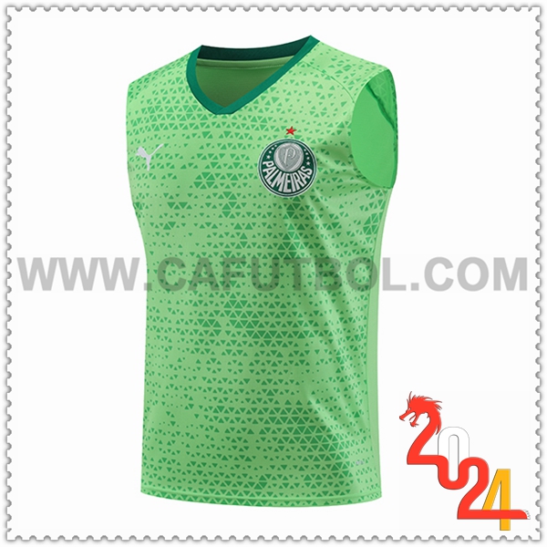 Chalecos de Futbol Palmeiras Verde 2024 2025 -02