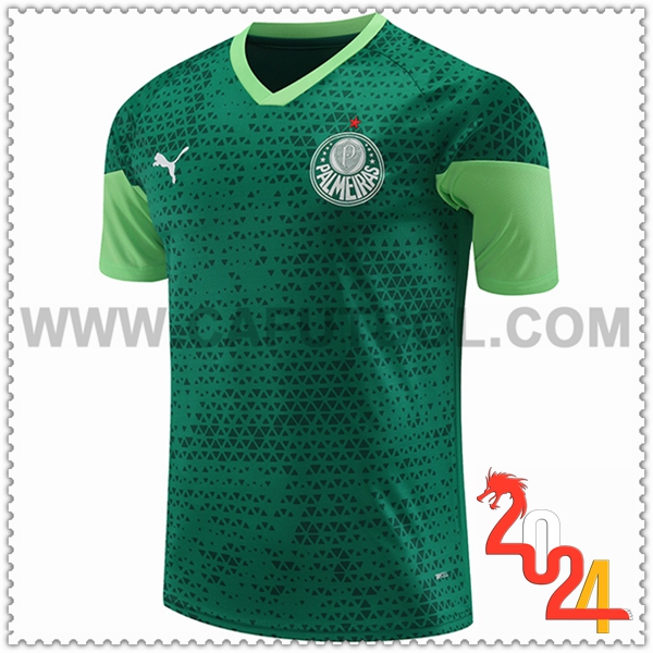 Camiseta Entrenamiento Palmeiras Verde 2024 2025 -03