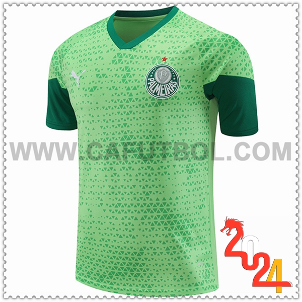 Camiseta Entrenamiento Palmeiras Verde 2024 2025 -04
