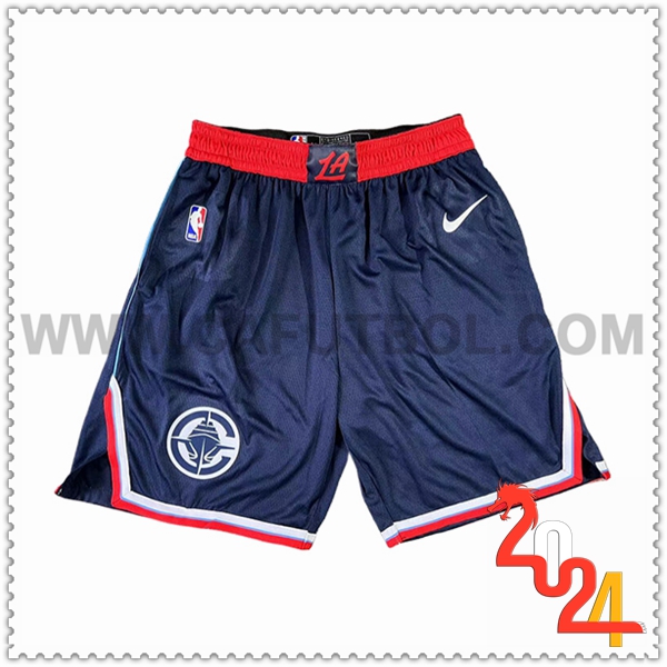 Cortos NBA Los Angeles Clipperss 2024/25 Azul/Rojo