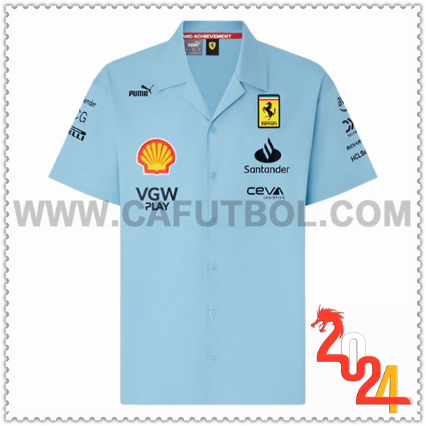 Polo F1 Scuderia Ferrari Team Blanco 2024