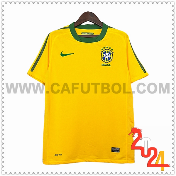 Primera Camiseta Retro Brasil 2010