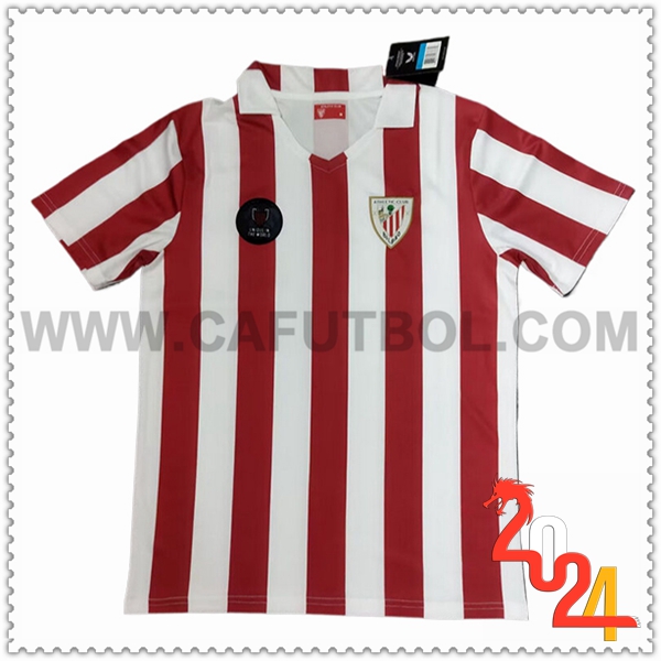 Camiseta Retro Athletic Bilbao Championship Commemorative 1984