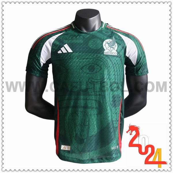 Camiseta Equipo Mexico Verde Edicion especial 2024 2025