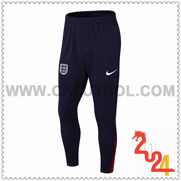 Pantalones Entrenamiento Inglaterra Rojo/Azul 2024 2025