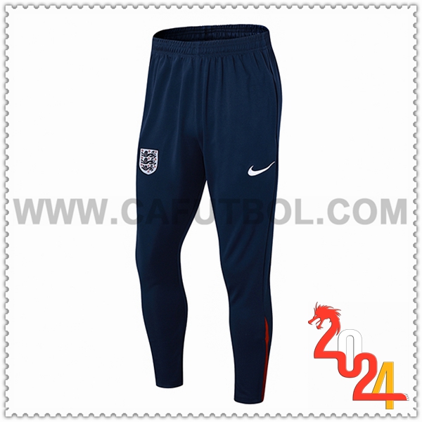 Pantalones Entrenamiento Inglaterra Azul/Rojo 2024 2025
