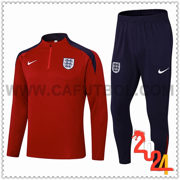 Chandal Futbol Inglaterra Rojo/Azul 2024 2025