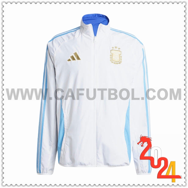 Rompevientos Argentina Blanco/Azul 2024 2025