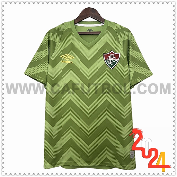 Camiseta Futbol Portero Fluminense Verde 2024 2025