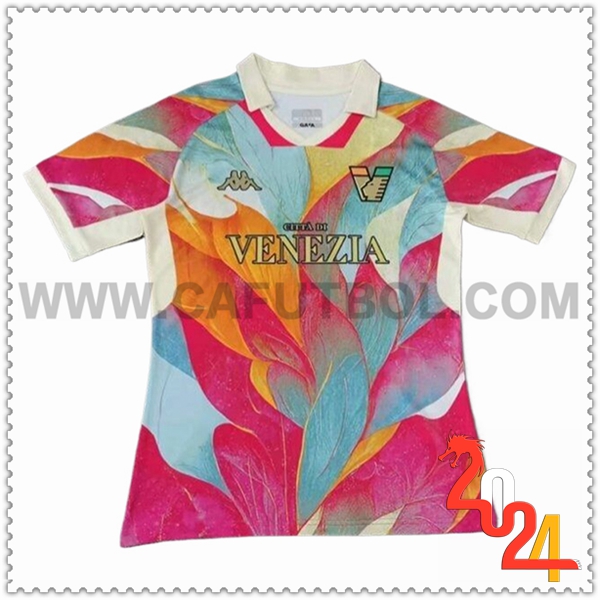 Camiseta Futbol Venezia FC Rosa Edicion especial 2024 2025