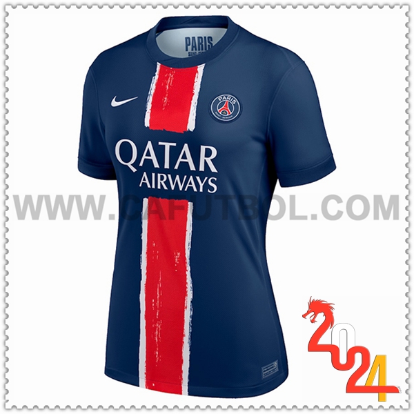 Primera Nuevo Camiseta Futbol PSG Mujer 2024 2025