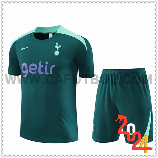 Camiseta Entrenamiento Tottenham Hotspur Verde 2024 2025
