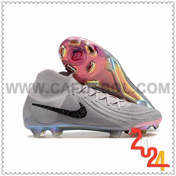 Nike Zapatos Futbol Phantom Luna Elite NU FG Gris/Negro