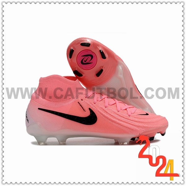 Nike Zapatos Futbol Phantom Luna Elite NU FG Rosa/Negro -03