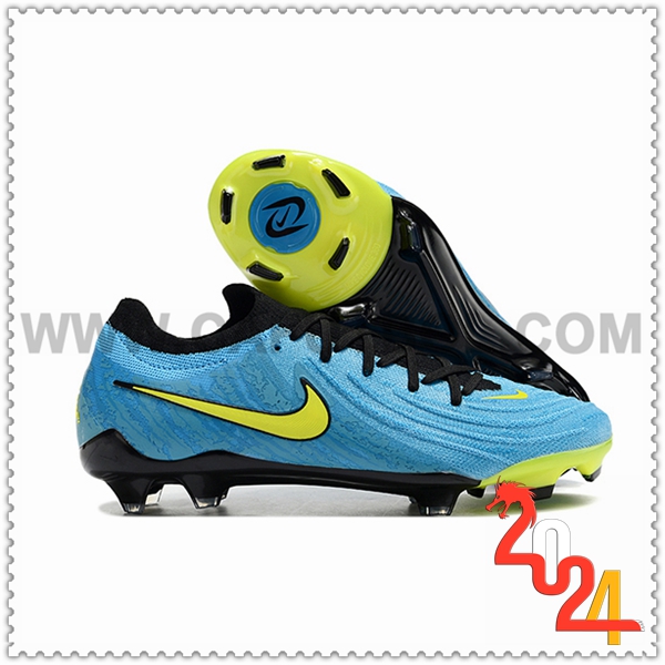 Nike Zapatos Futbol Phantom Luna Elite NU FG Azul/Negro/Verde