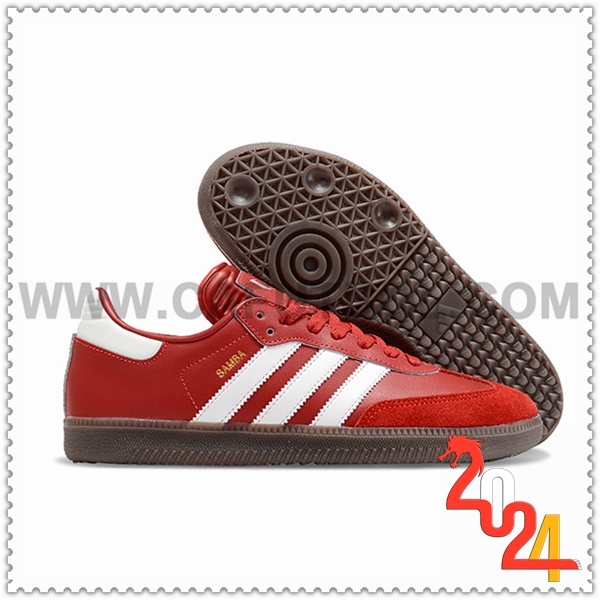 Adidas Zapatos Futbol SAMBA MESSI INDOOR BOOTS Rojo/Blanco