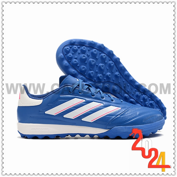 Copa Zapatos Futbol PURE.3 TF BOOTS Azul/Blanco