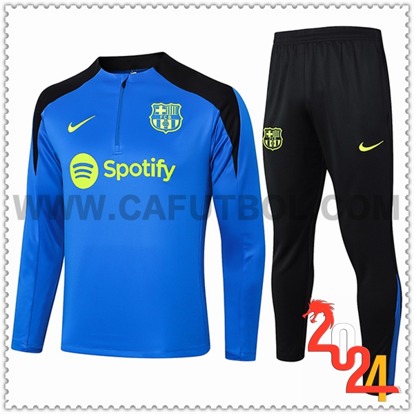 Chandal Futbol FC Barcelona Azul/Negro 2024 2025
