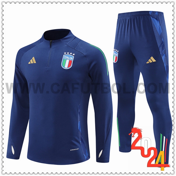 Chandal Futbol Italia azul real 2024 2025 -03