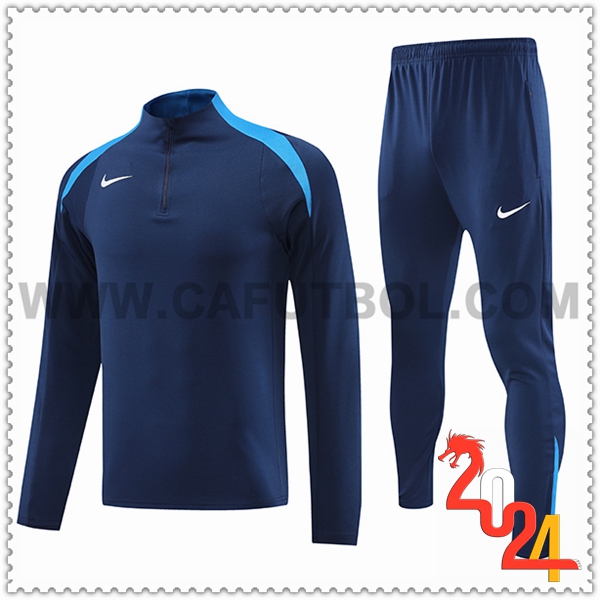 Chandal Futbol Nike Azul Oscuro 2024 2025