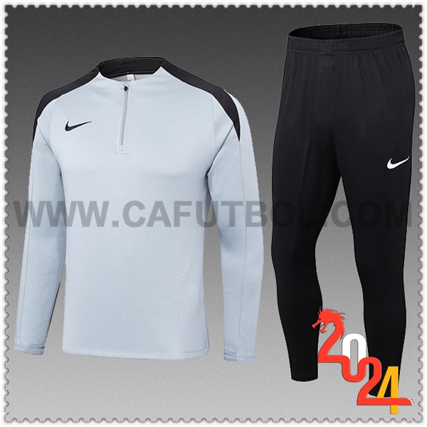 Chandal Futbol Nike Ninos Gris/Negro 2024 2025